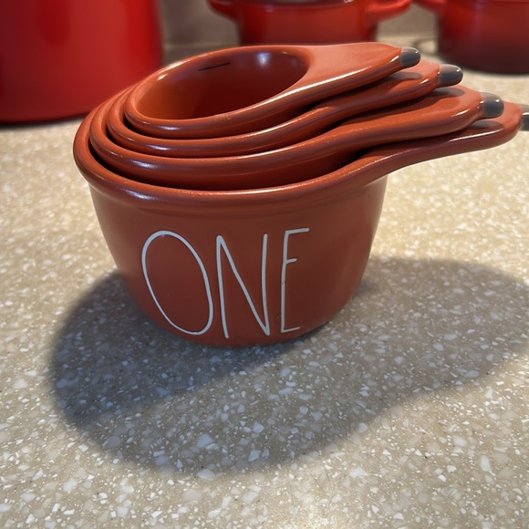 Rae Dunn Fall Gourds nesting measuring cups like new - Picture 3 of 4